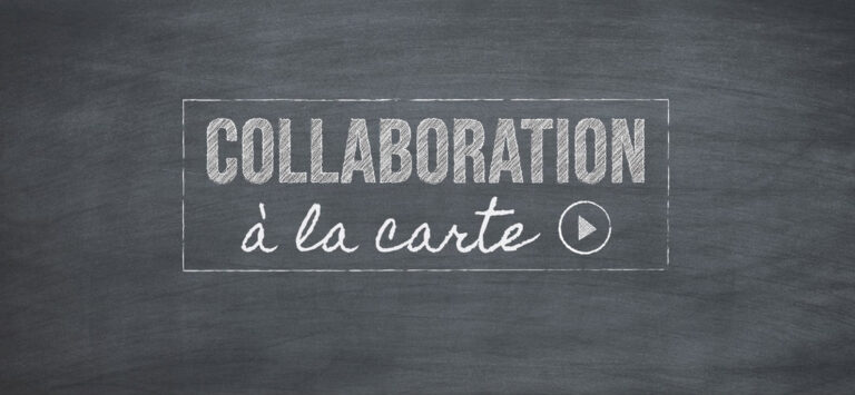 Collaboration a la carte